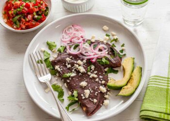 Enfrijoladas With Black Beans Recipe