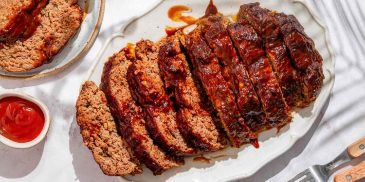 Barbecue Meatloaf Recipe (5-Ingredient)