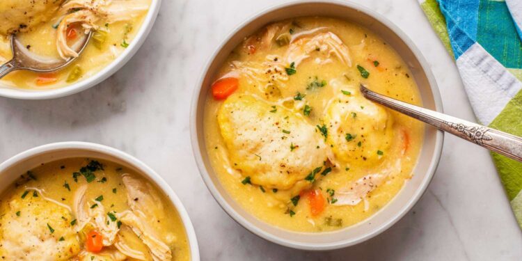 Easy Chicken and Dumplings Recipe