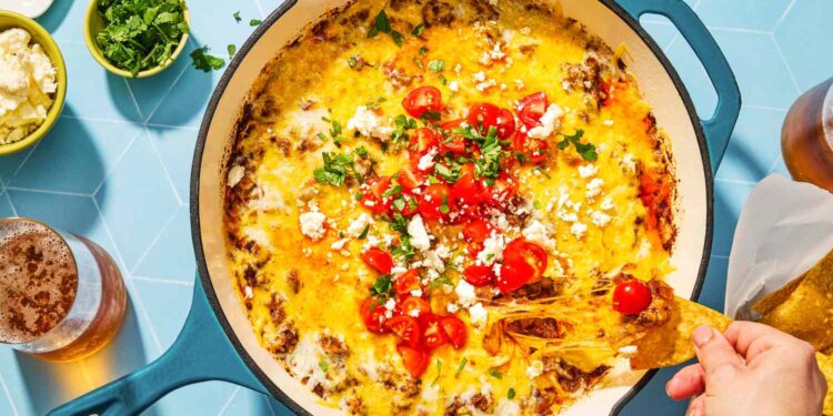 Queso Fundido Recipe (25 Minutes, 4 Steps, One Pan)