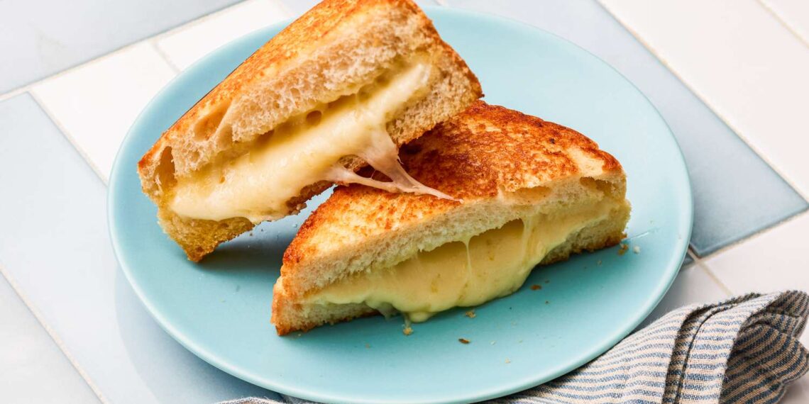 Sheet Pan Grilled Cheese Sandwiches Recipe