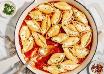 Stovetop Stuffed Shells Recipe (30 Minutes)