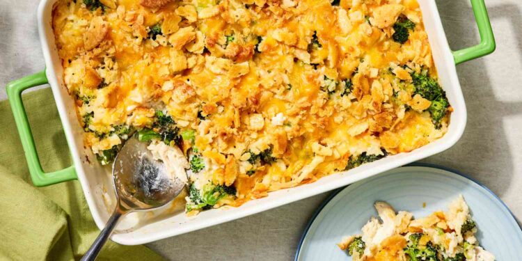 Easy Chicken and Broccoli Casserole Recipe