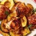 Maple Glazed Chicken and Squash Recipe (5 Ingredients, One Pan)