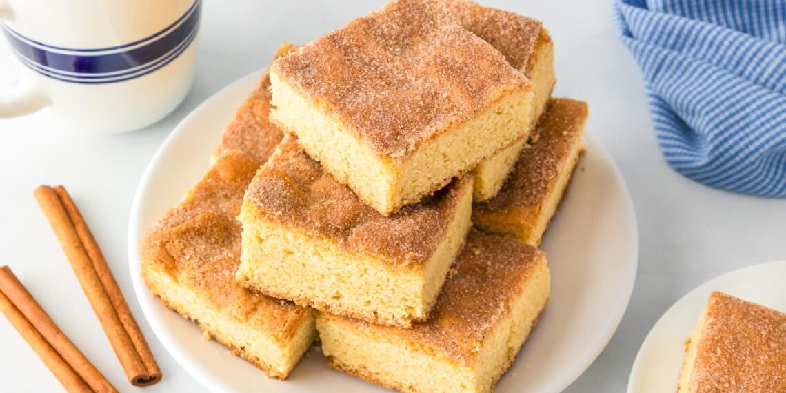 Snickerdoodle Cookie Bars – On My Kids Plate