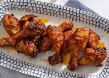 Spiced Chicken Drumsticks Recipe (4-Ingredient)