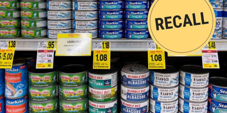 Canned Tuna Recalled from Costco, Trader Joe’s, Walmart, and Other Stores