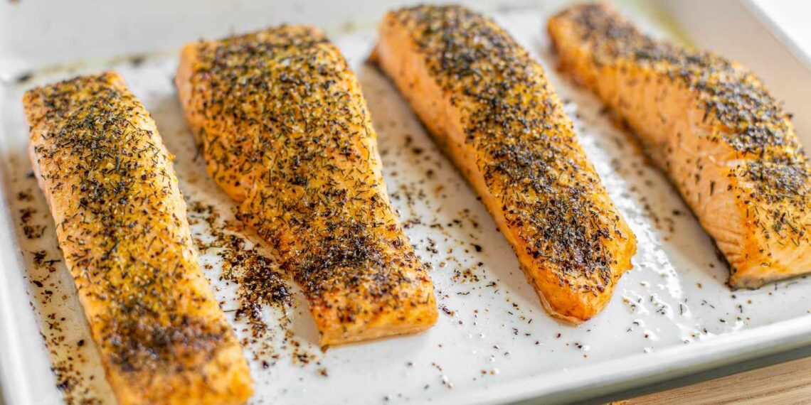 Lemon Pepper Salmon Recipe (3 Ingredients)