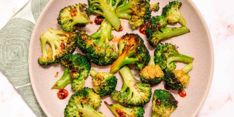 Chili Crisp Broccoli Recipe (2 Ingredients)