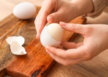 The Foolproof Trick for Peeling Hard-Boiled Eggs Every Time