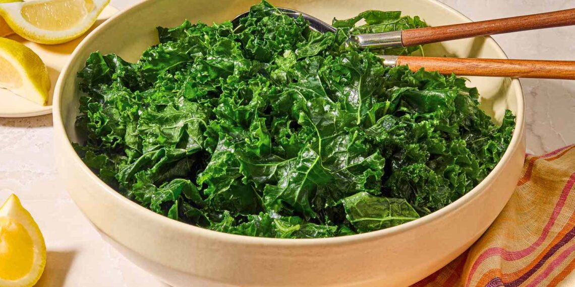 Easy Kale Salad Recipe (3 Ingredients, 5 Minutes)
