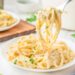 Linguine Alfredo – On My Kids Plate