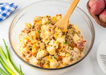 The Ultimate Loaded Baked Potato Salad Recipe