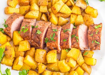 Pork Tenderloin With Potatoes (Sheet Pan Meal)