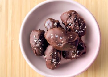 Tahini-Chocolate Dates Recipe (3 Ingredients)