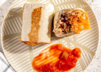 Easy Rice and Beans Freezer Burritos Recipe