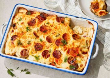 Rakott Krumpli (Hungarian Potato Casserole) Recipe