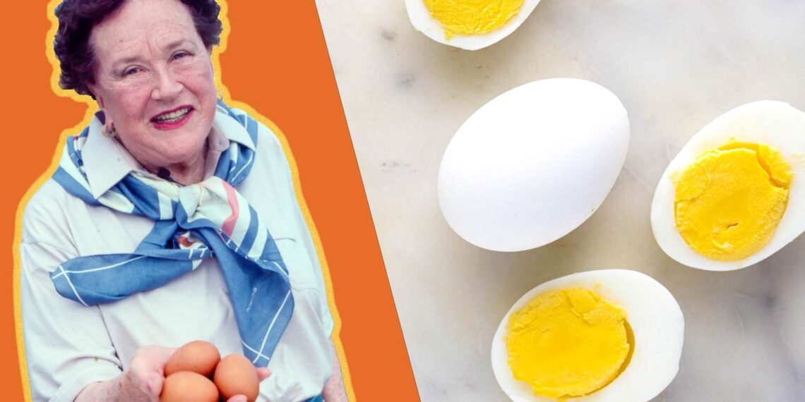 Julia Child’s Trick for the Perfect Hard Boiled Eggs