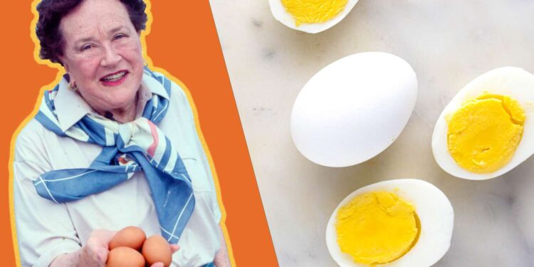 Julia Child’s Trick for the Perfect Hard Boiled Eggs