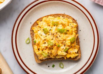 Kimchi Egg Salad Recipe (3 Ingredients)