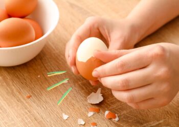 For Hard Boiled Eggs That Peel Like a Dream, Do This