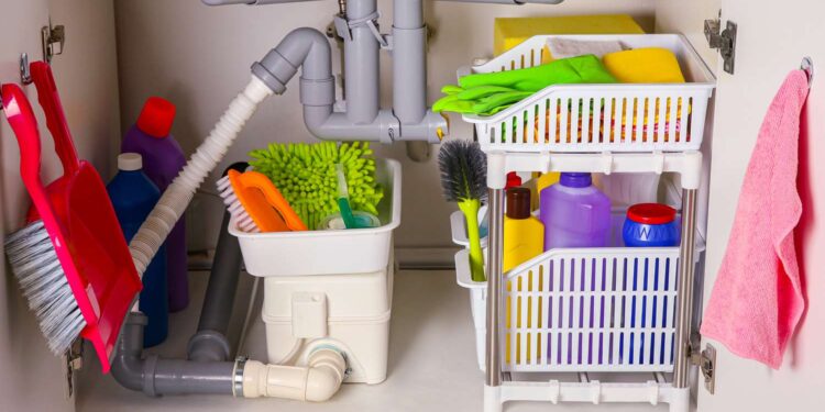 The Best Way To Organize Under Your Kitchen Sink, According to a Pro