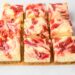 Strawberry Cheesecake Bars (With Strawberry Swirl!)