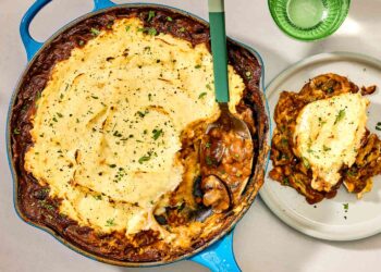 Lentil Shepherd’s Pie Recipe (5 Ingredients, 40 Minutes)