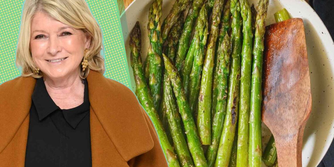 Martha Stewart’s Simple Trick for the Best Roasted Asparagus