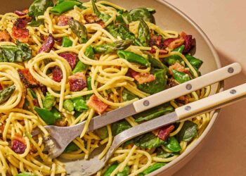 Spring Carbonara Recipe (20 Minutes)