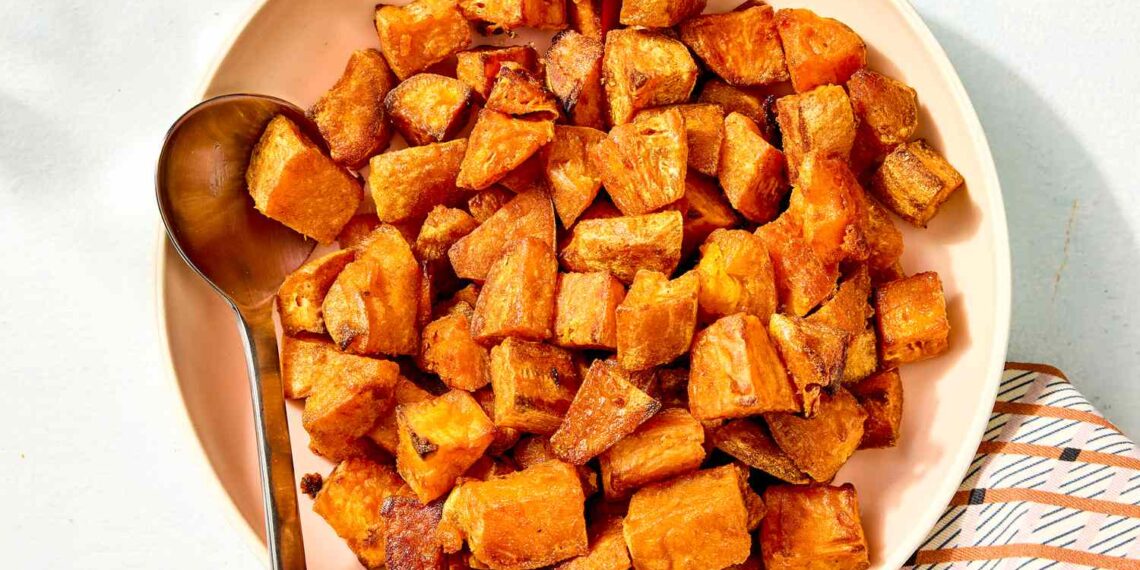 Crispy Roasted Sweet Potatoes Recipe
