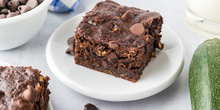 Zucchini Brownies – On My Kids Plate