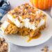 Pumpkin Poke Cake – On My Kids Plate